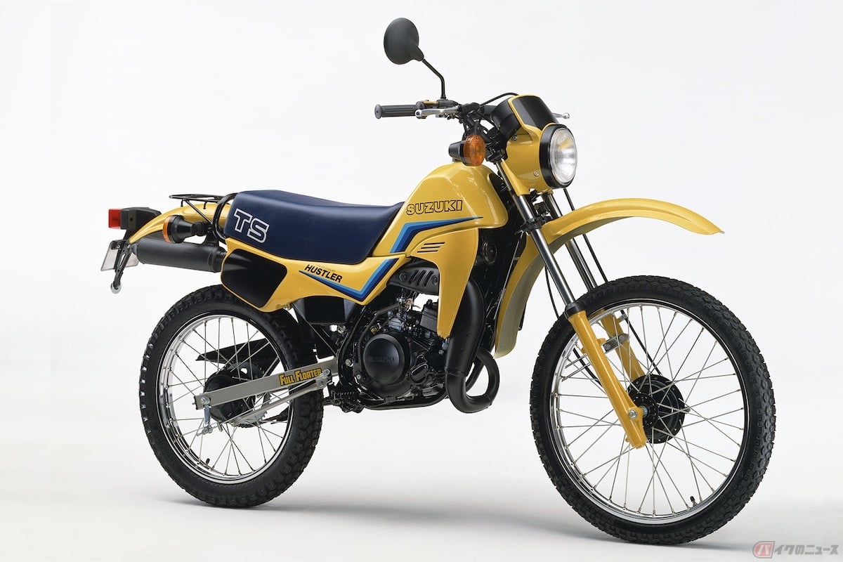 1983年に登場したスズキ「ハスラー50(TS50W)」