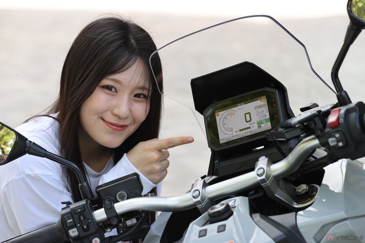 走行シーンのイメージに合わせて設定された、4つのライディングモードから選べるよ！