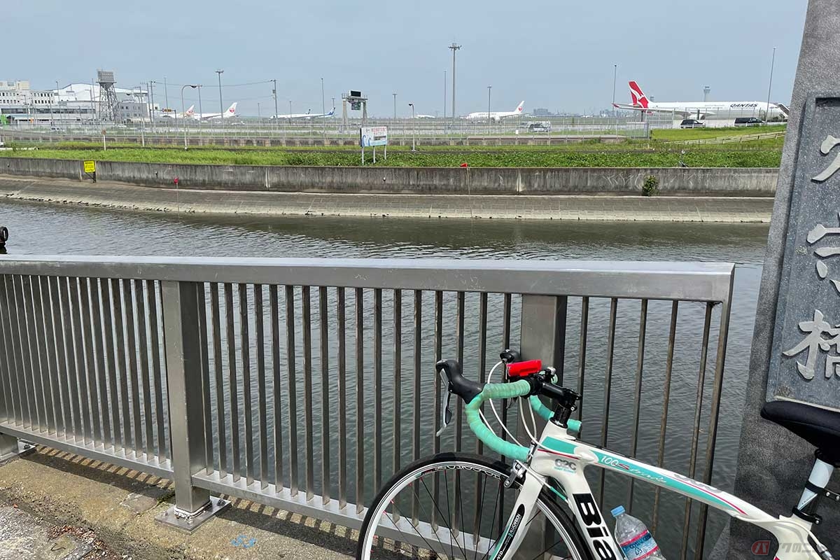 東京都目黒区の中目黒から、東京の空の玄関口「羽田空港」へポタリング
