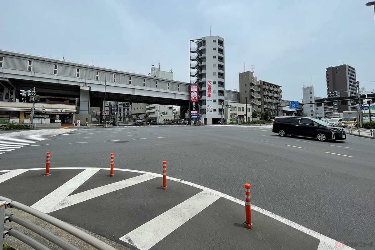 山手通りと国道15号(第一京浜)の交差点