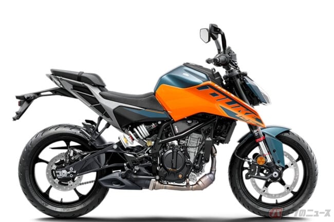 KTM「125 DUKE」 原二でも「125% DUKE」なシリーズ最小モデル最新型公開 | バイクのニュース