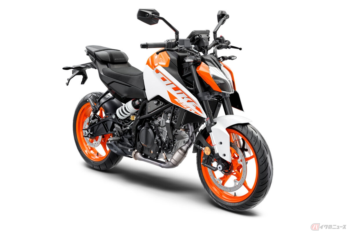 さらに値下げしました KTM DUKE250 実働 KTM「250 DUKE」 パワーウエイトレシオを向上した最新型を公開