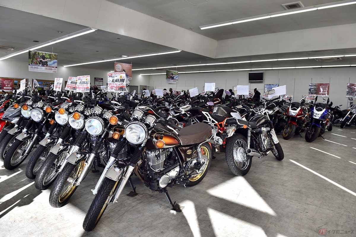 高騰中の中古バイク市場