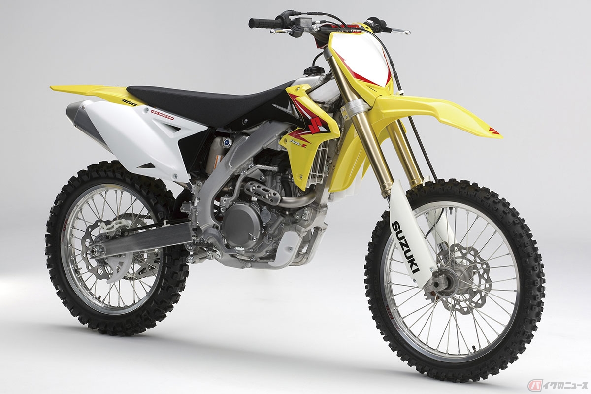 スズキイエローを採用する「RM-Z450」