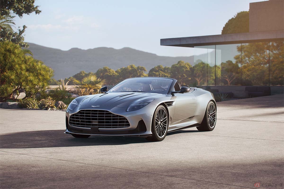アストンマーティンが公開した究極のオープントップ・スーパーツアラー、新型「DB12 Volante」の内装