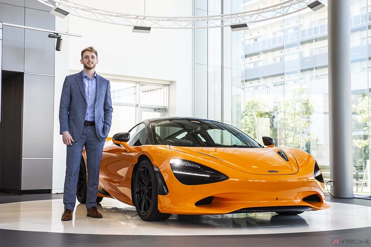 日本初公開を果たしたマクラーレン「750S」