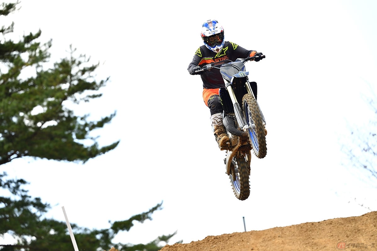 ヤマハのオフロード走行専用車「YZ125」