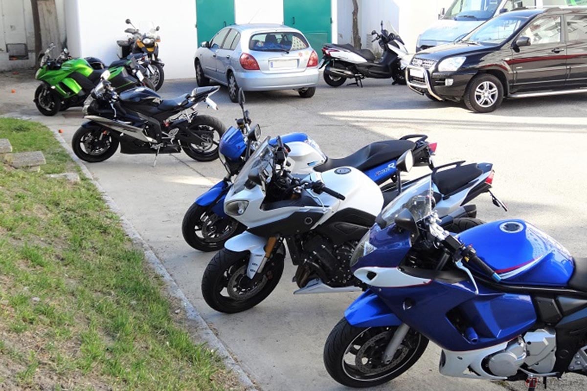 バイクを所有する際はしっかりと駐輪場所を確保する