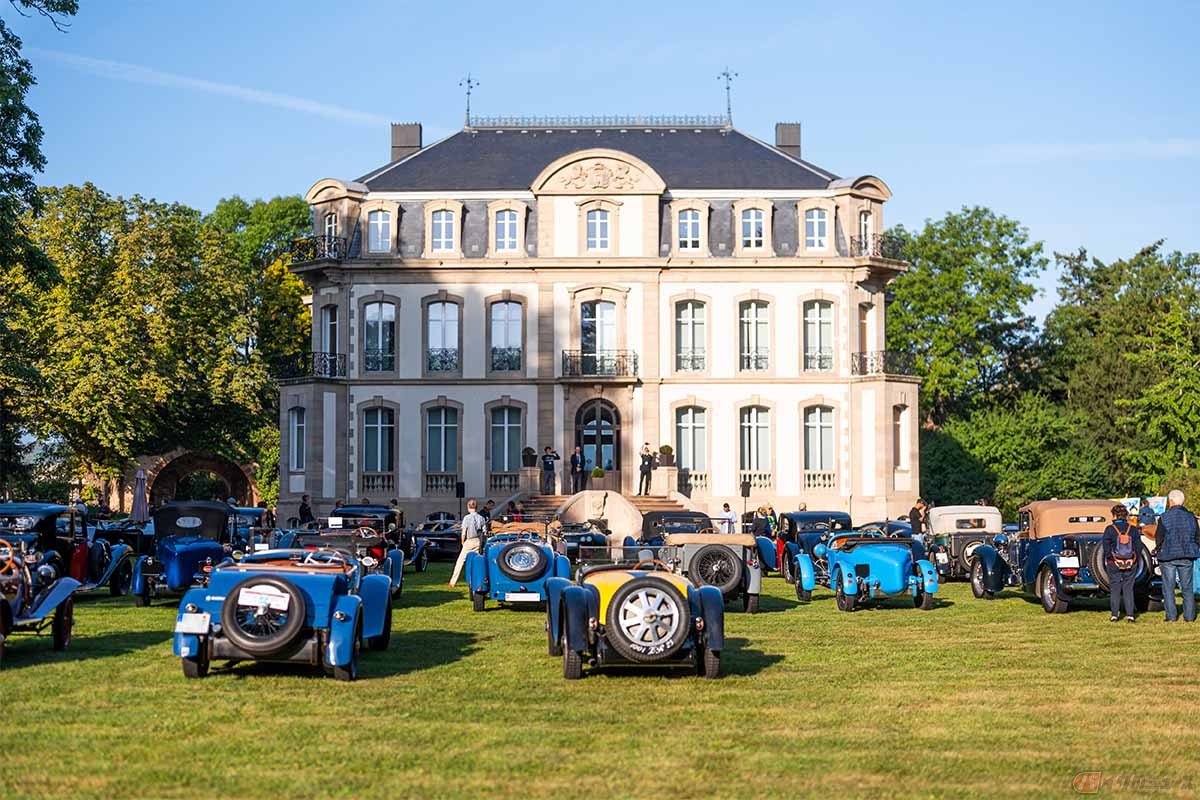 2023年9月19日に開催されたEnthousiastes Bugatti Alsace(EBA)主催のブガッティフェスティバルの様子