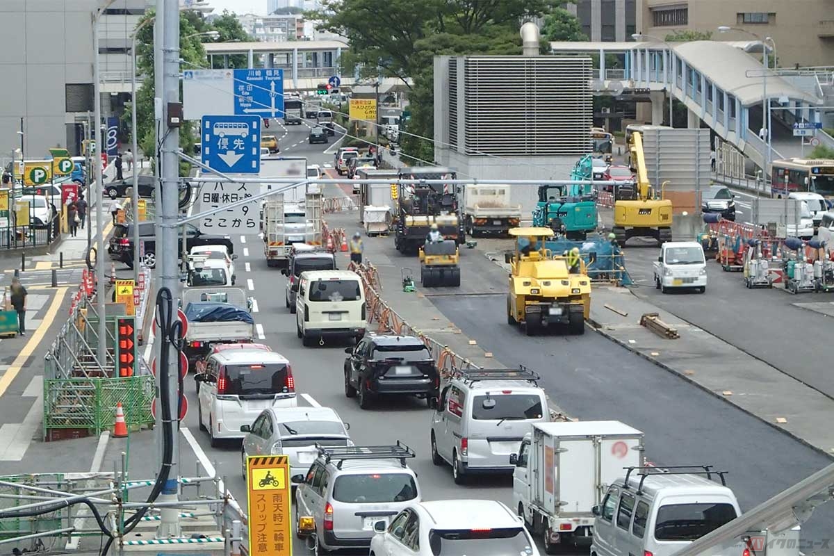 公益財団法人日本道路交通情報センターの渋滞の基準は主に走行している車両の速度