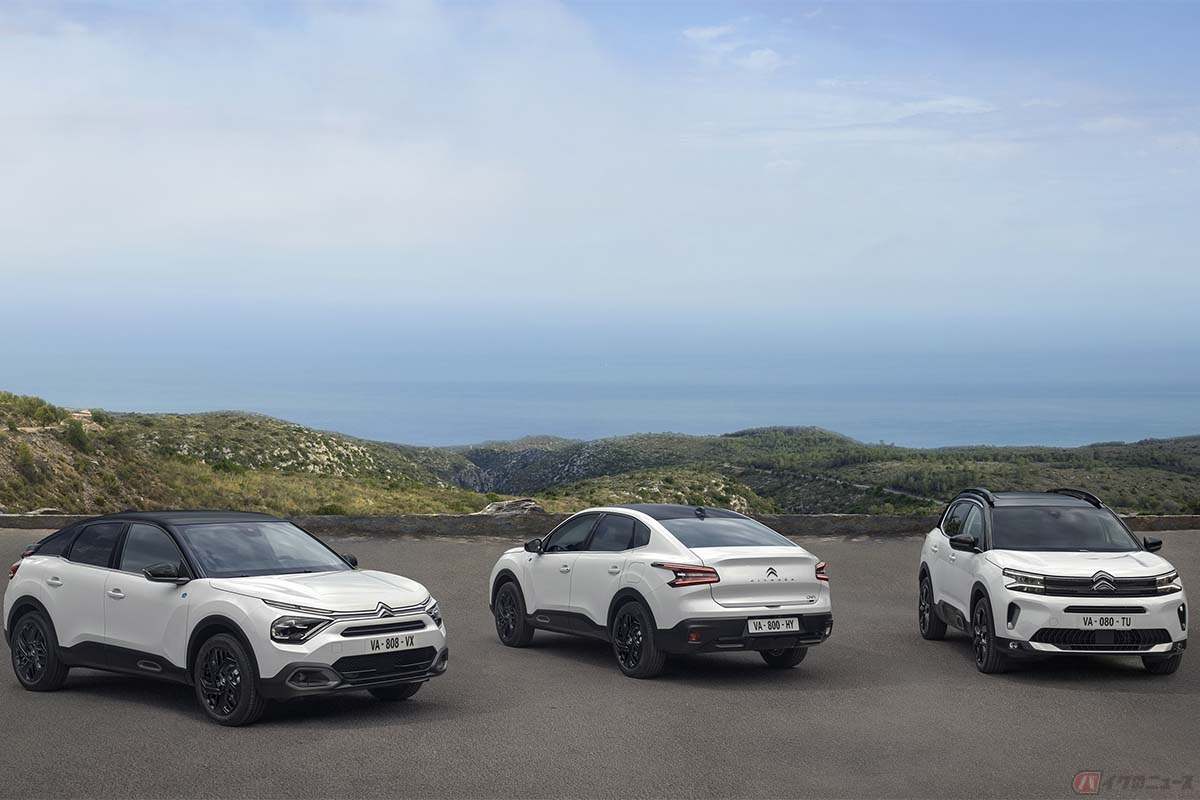 シトロエン新型「ë-C4」、「ë-C4 X」、「C5 Aircross」