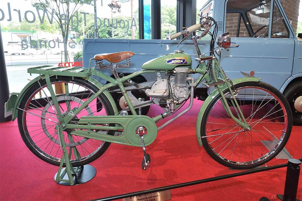 ホンダが初めて市販にこぎつけた「ホンダA型」