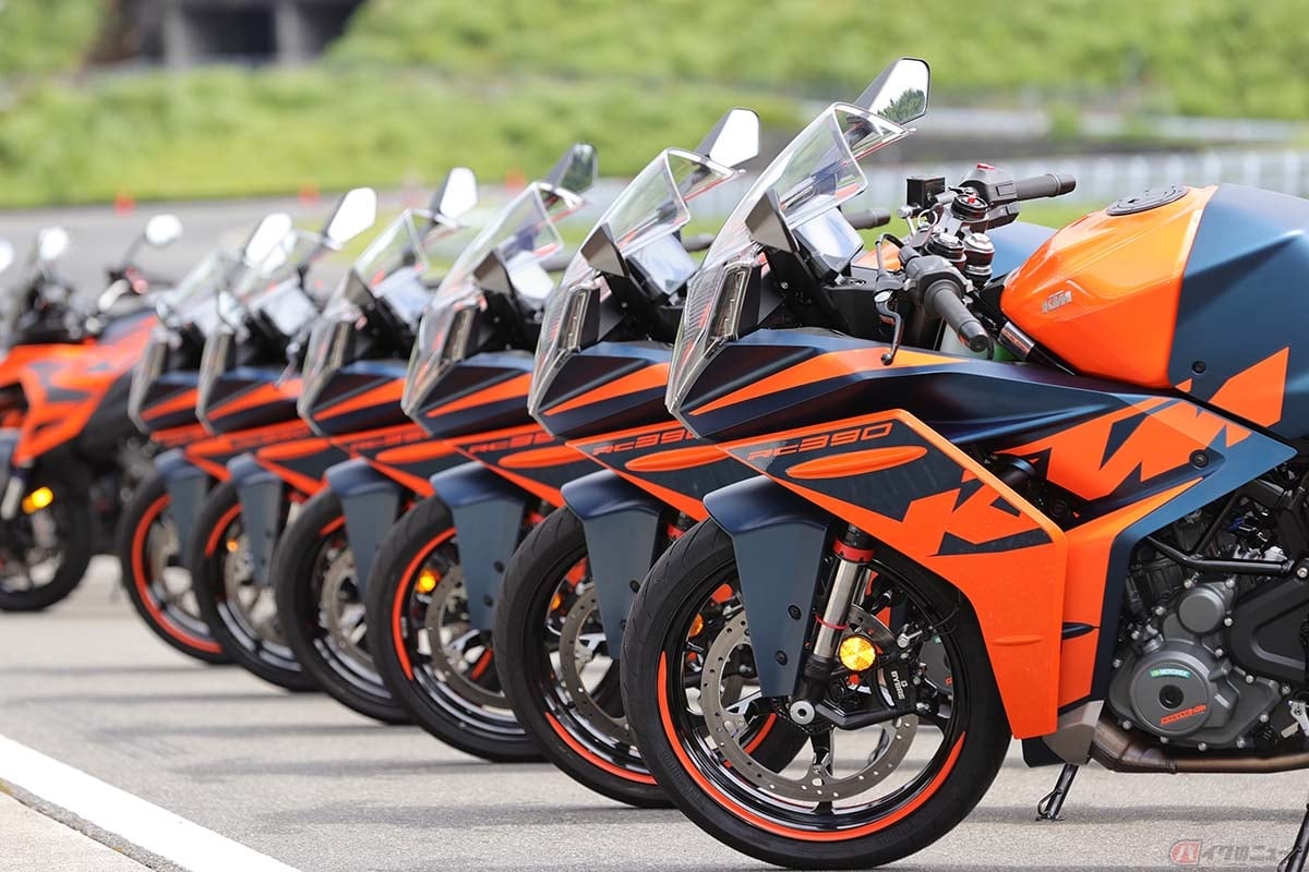 輸入車として人気のKTM「RC390」