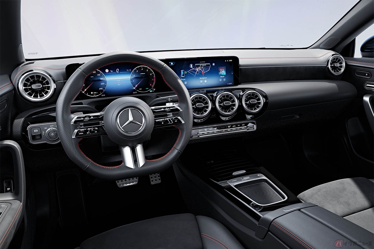 メルセデス・ベンツ新型「AMG CLA35 4MATIC」の内装
