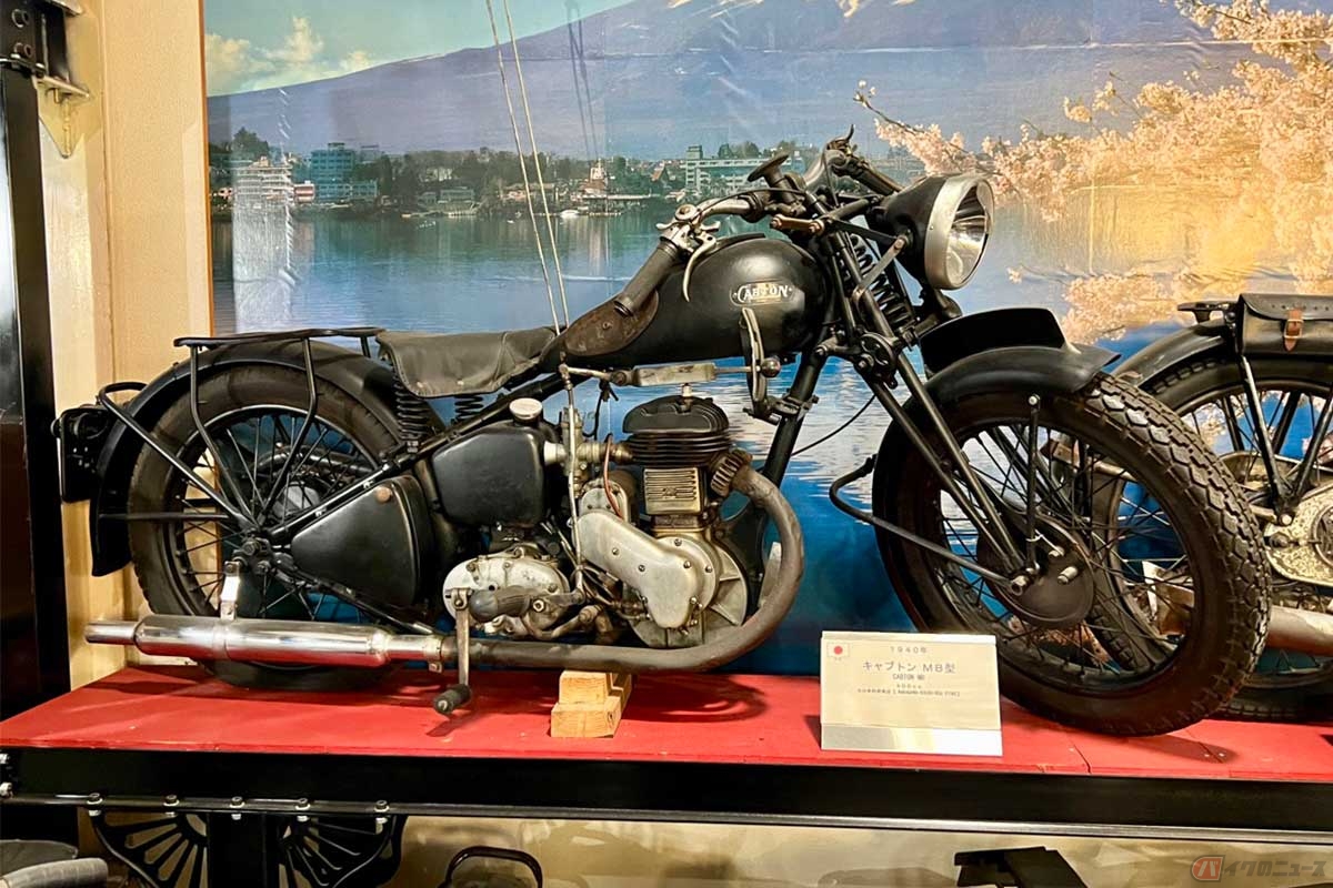 1940年製「キャブトン MB型」中川幸四郎商店製作のSVヘッド400ccモデル