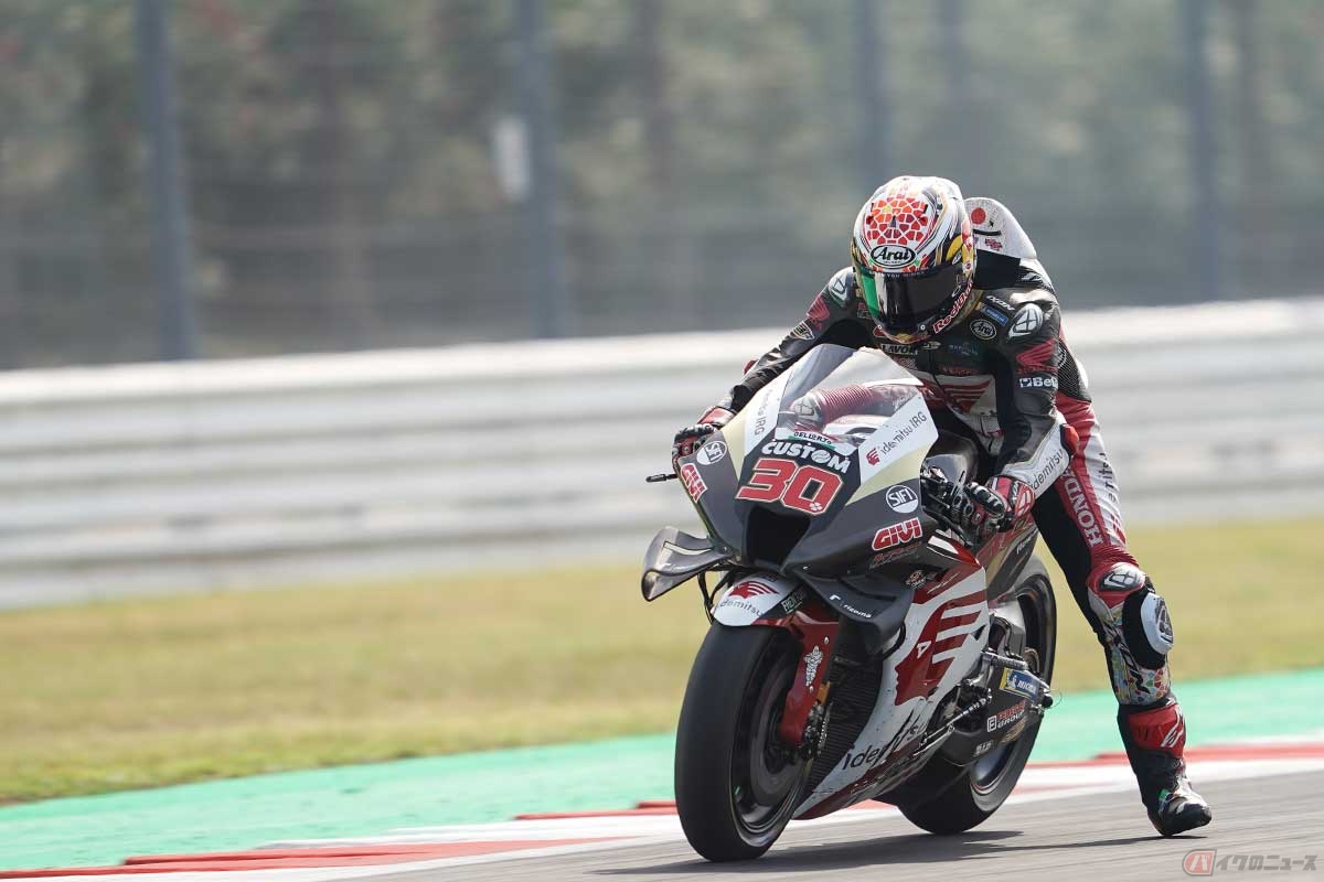 中上貴晶選手（#30／LCR Honda IDEMITSU）