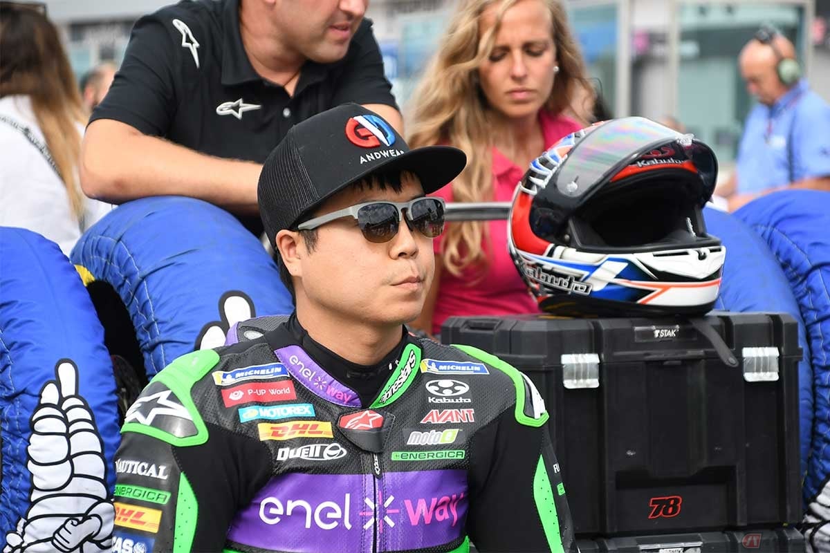 2022年シーズンのMotoEに参戦する唯一の日本人ライダー、大久保光選手