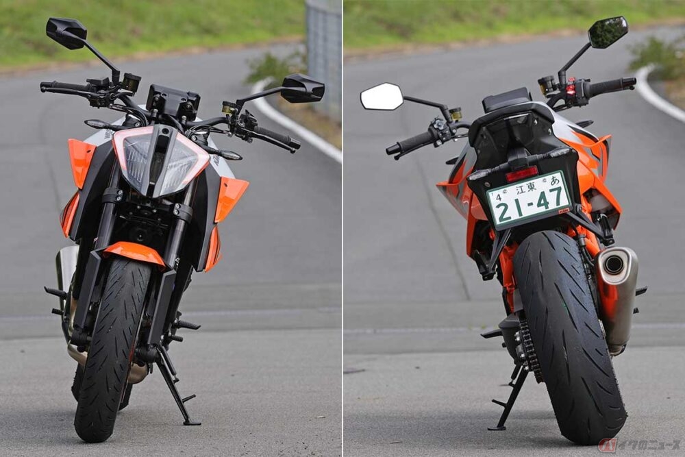 KTM「1290スーパーデュークR EVO」最新技術を武器にもうワンランク上の