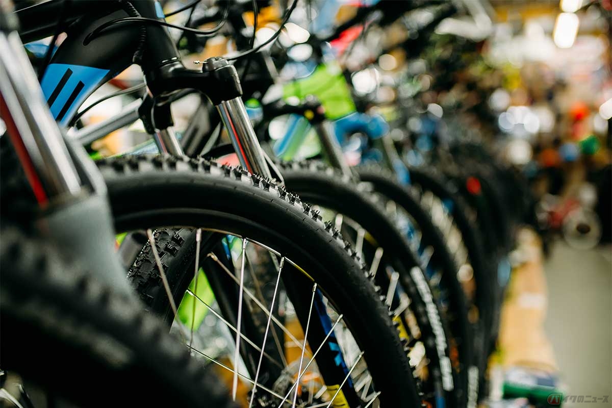 自転車用タイヤにはいくつかの種類がある