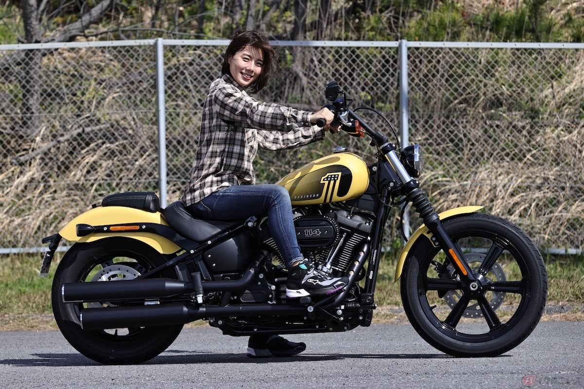 初めて乗るクルーザータイプは、ハーレーダビッドソン『STREET BOB 114』がオススメ