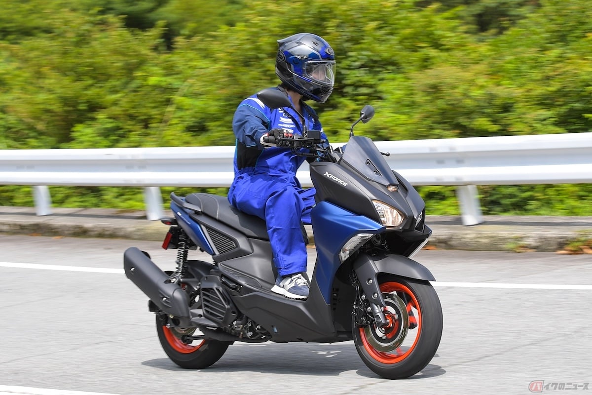 安定感とスポーティさを兼ね備えた、とても走り心地がよいXフォース