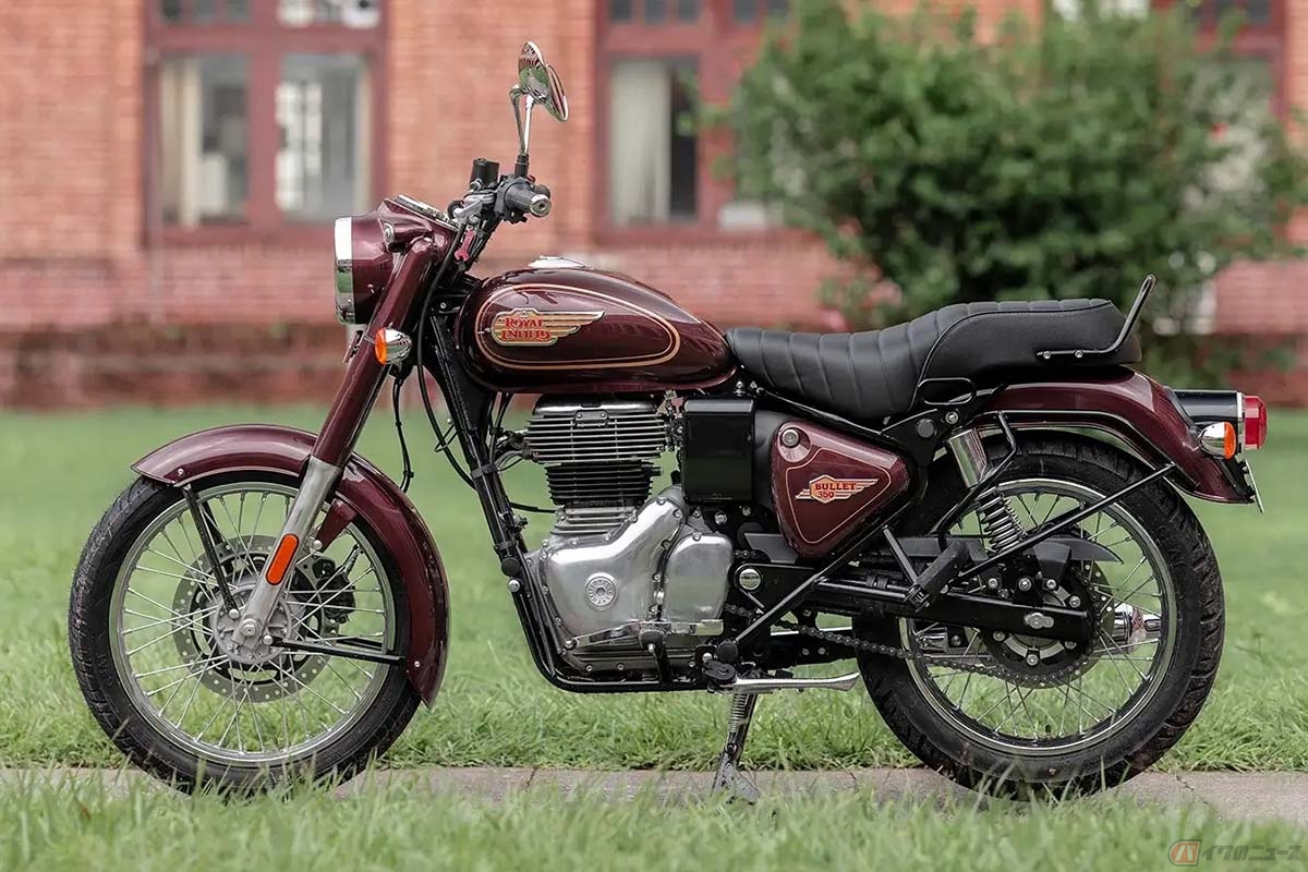 ロイヤルエンフィールド「Bullet 350」最新モデル