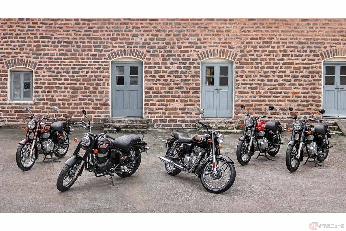 ロイヤルエンフィールド「Bullet 350」最新モデル
