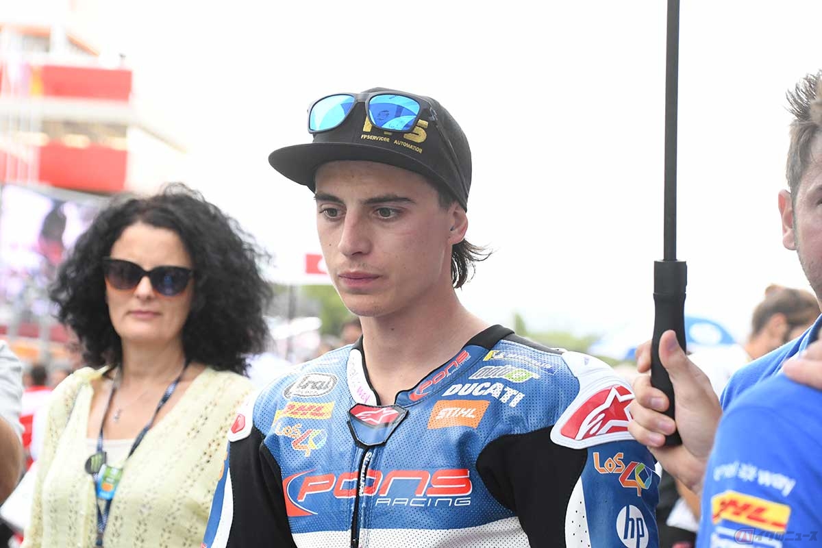 2番手スタートのカサデイ選手。レース2で優勝を獲得した