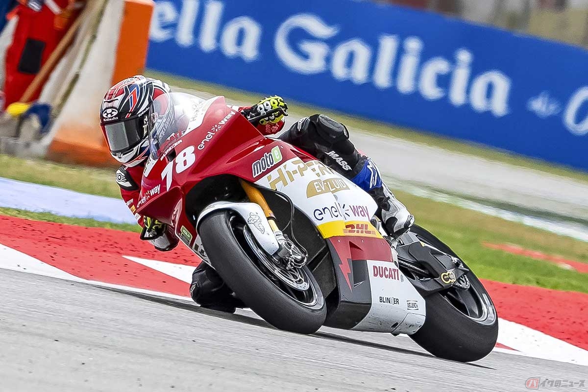 【MotoE第7戦カタルーニャ大会】大久保光選手(#78)