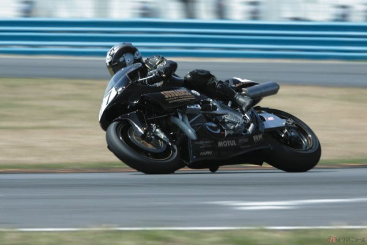 1988年からロードレースへの参戦をスタートし、’91年から米国のデイトナへ挑戦を開始したサンダンス。写真は2006年にデイトナで優勝した時のもの