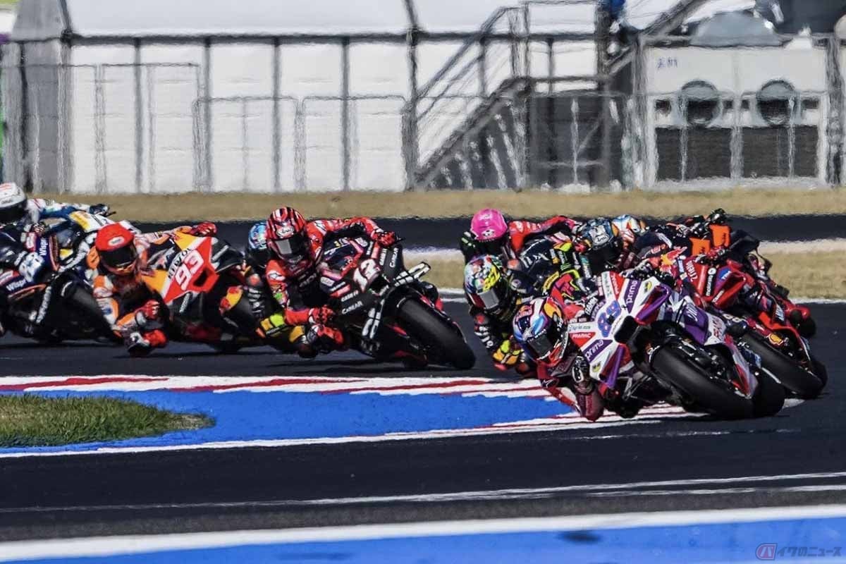 MotoGP第12戦サンマリノGPの様子