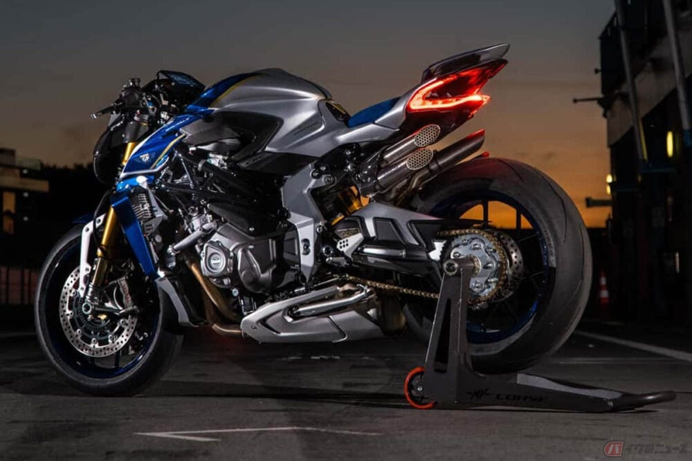 MVアグスタ「ブルターレ1000 RR アッセン」 栄光へオマージュを捧げた