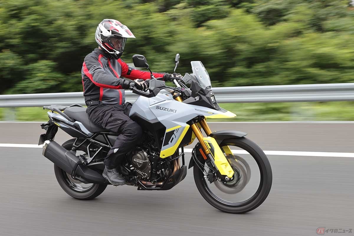 高速道路では風防性能の高さ、シートの快適さから疲れ知らずの巡航が可能