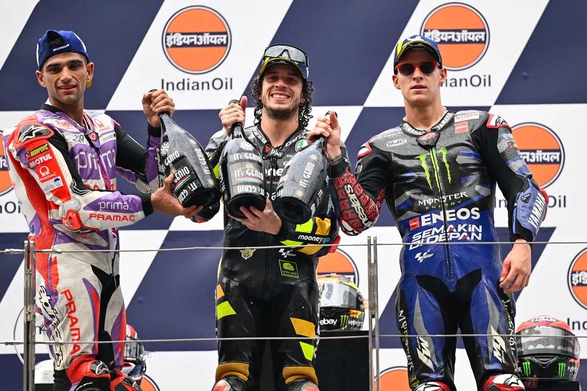 MotoGP第13戦インドGPの様子