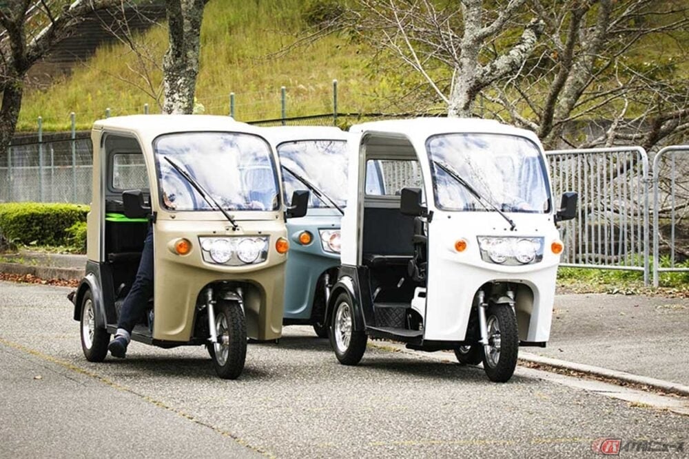 3人乗りのチョイ乗りトライク「APtrikes125」