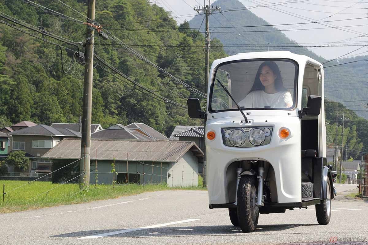 3人乗りのチョイ乗りトライク「APtrikes125」