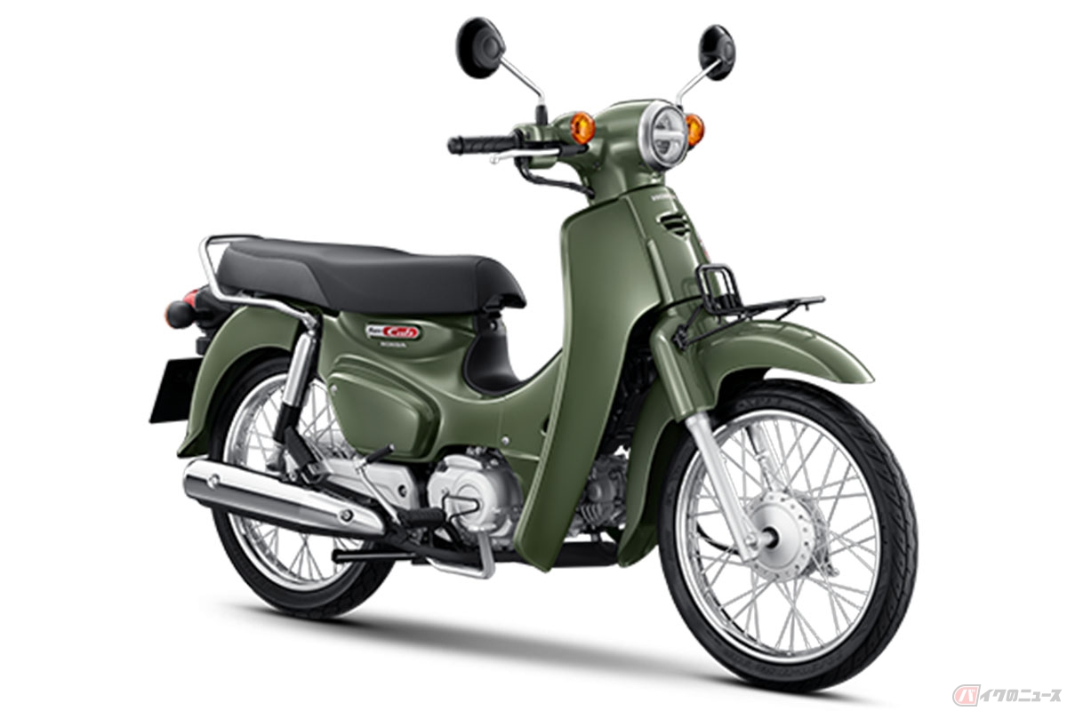 ホンダ「スーパーカブ110」最新モデル(タイ仕様)