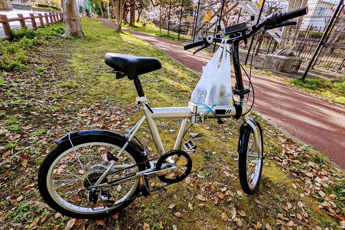 日常使いの自転車、汚いよりはキレイな方が気持ち良い