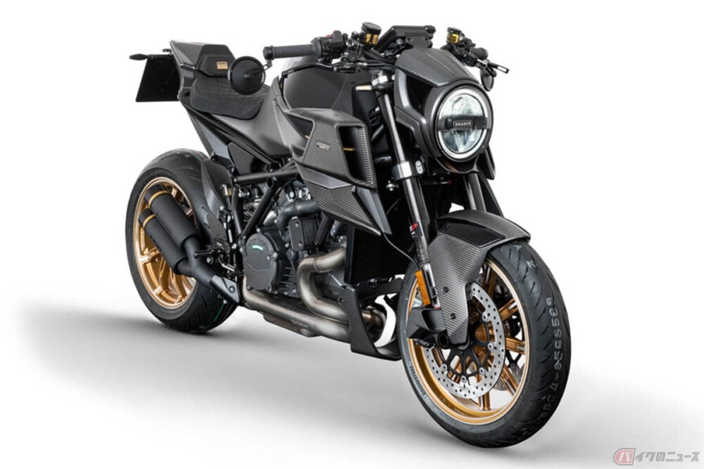 KTM×ブラバス「BRABUS 1300 R MASTERPIECE EDITION」 25台限定の
