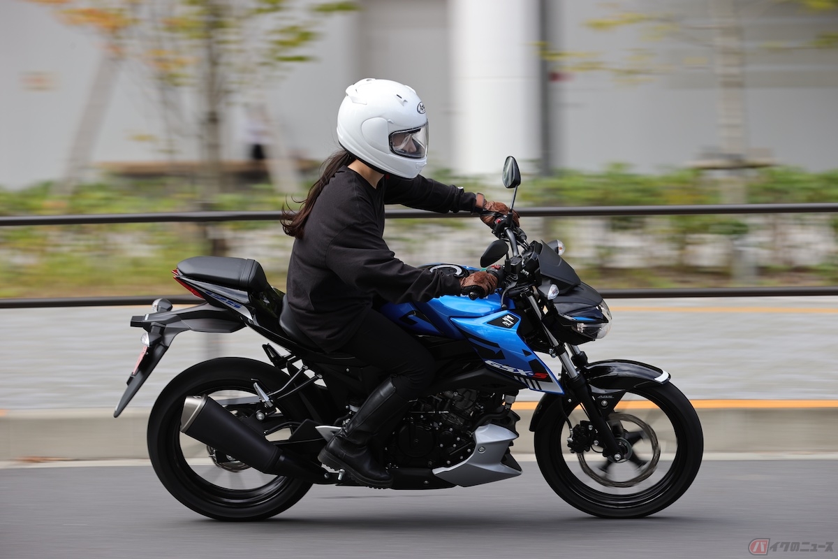 スズキの原付二種スポーツモデル「GSX-S125 ABS」