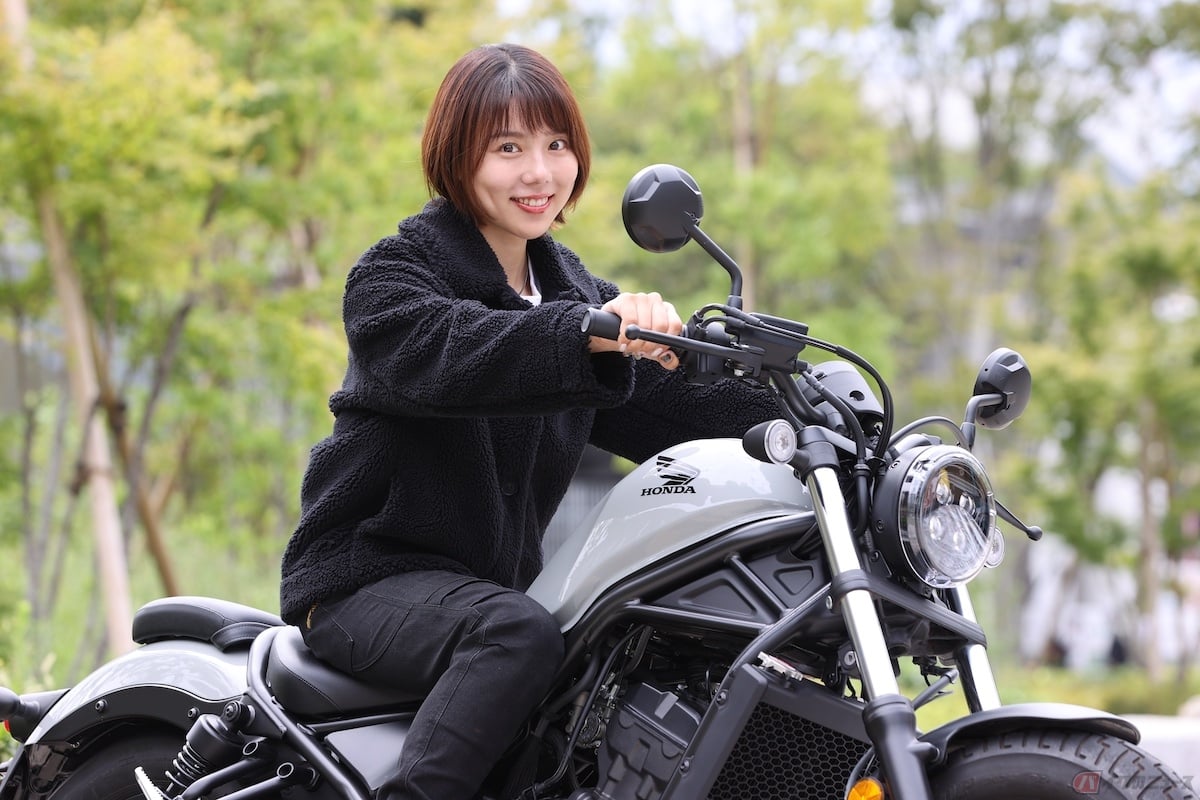 ホンダの軽二輪クルーザー『レブル250』に試乗します