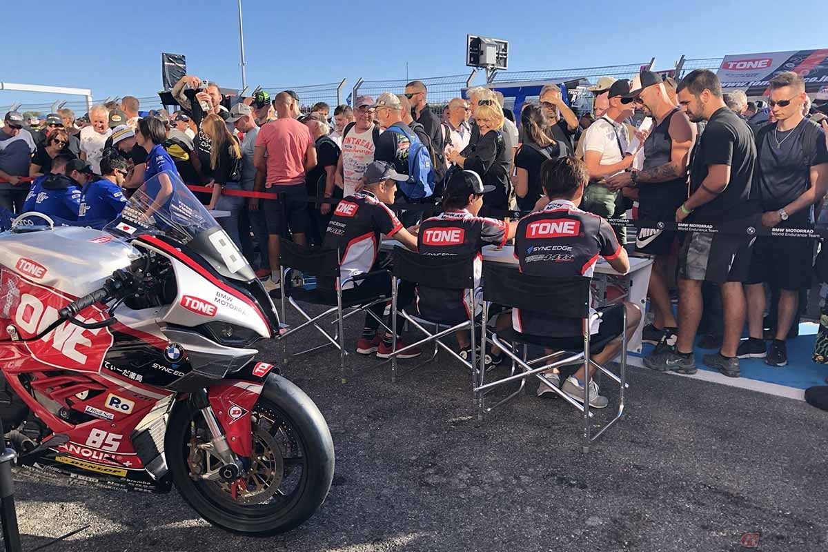 ボルドール24時間のピットウォークは大盛況