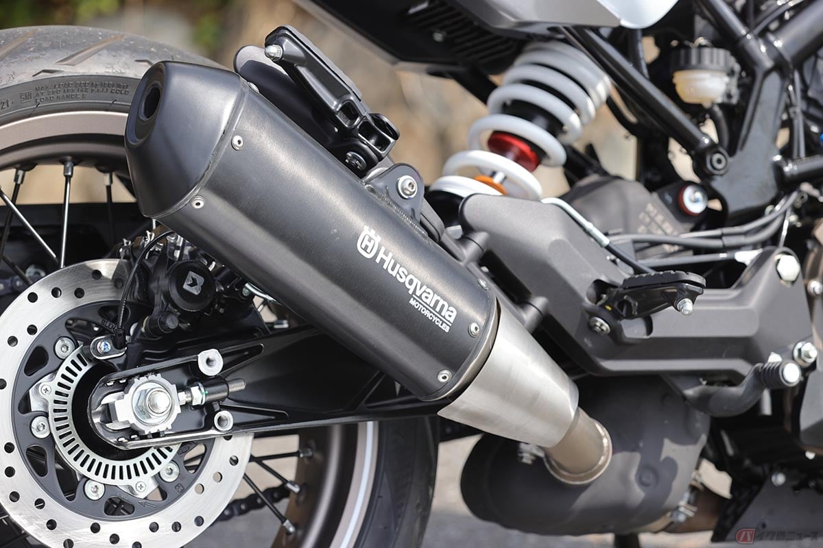 排気音もバイクの魅力のひとつ