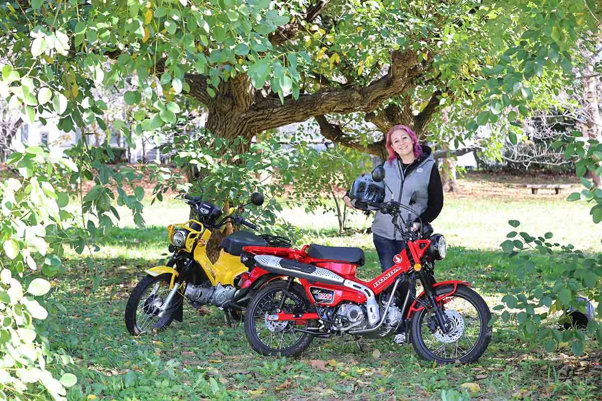 ホンダ「クロスカブ」や「ハンターカブ」もクリスさんの愛車候補