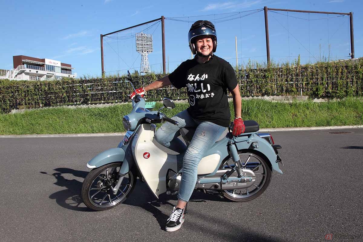 クリスさんの愛車第1候補はホンダ「スーパーカブ110」(写真はスーパーカブC125)