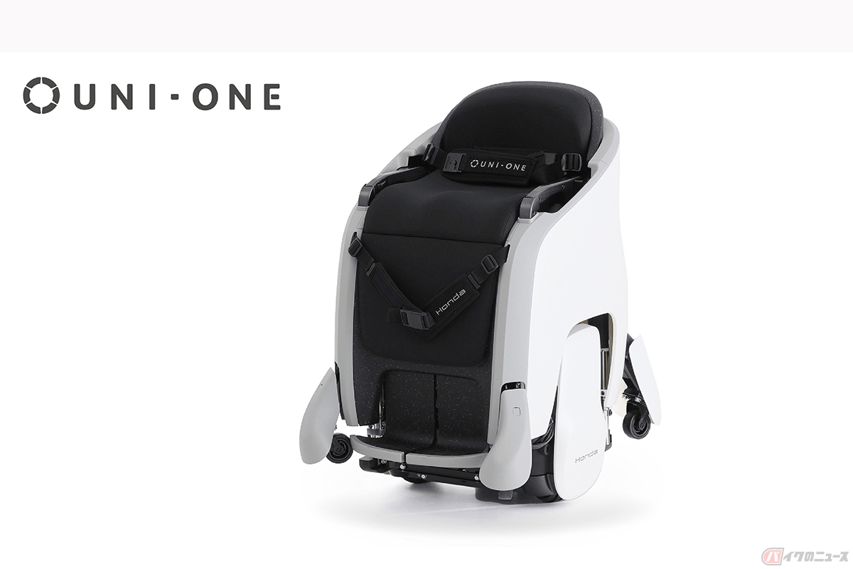 グッドデザイン金賞を受賞したホンダが開発中のハンズフリーパーソナルモビリティ「UNI-ONE」