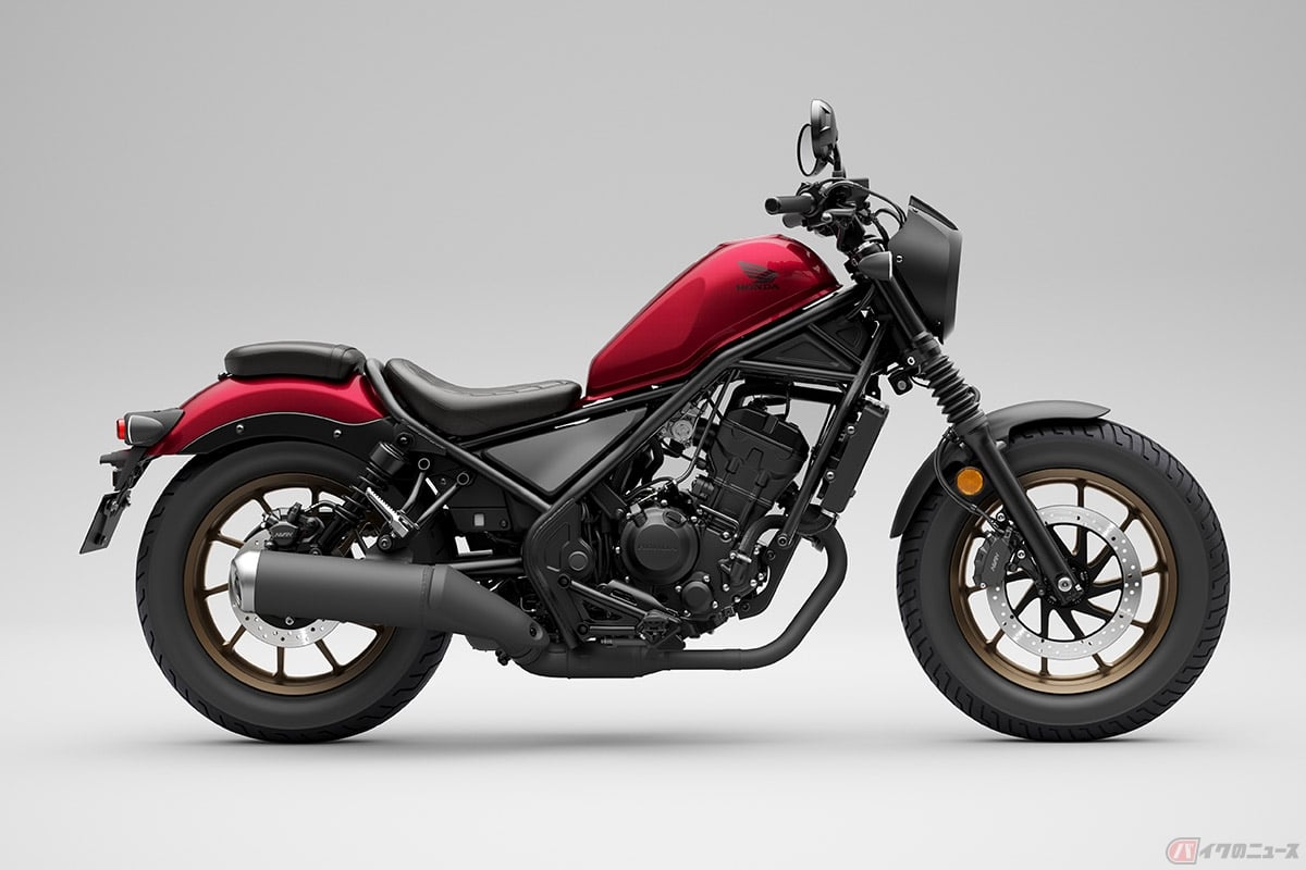 ホンダ「Rebel 250 S Edition」キャンディーディーゼルレッド