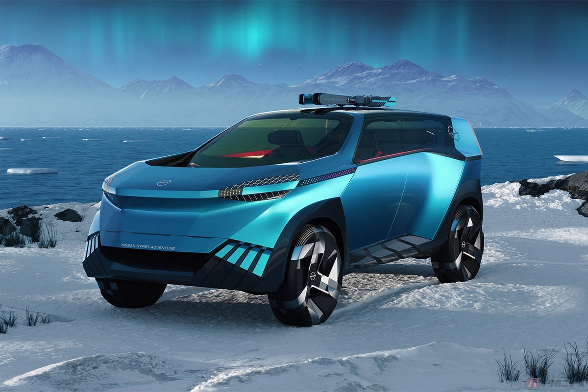 日産がJAPAN MOBILITY SHOW 2023への出展を発表したEVコンセプトカー第2弾「ニッサン ハイパーアドベンチャー」