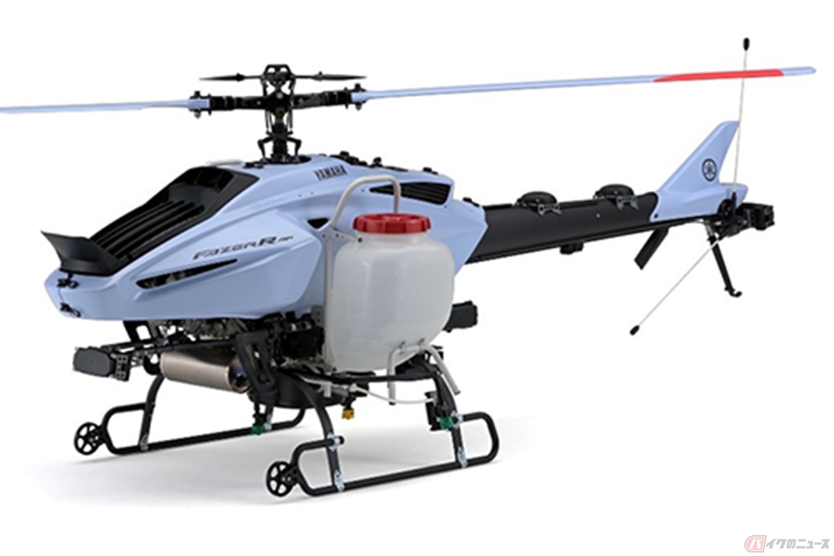 農業用途の産業用無人ヘリコプターに自動飛行機能を追加した新製品ヤマハ「FAZER R AP」