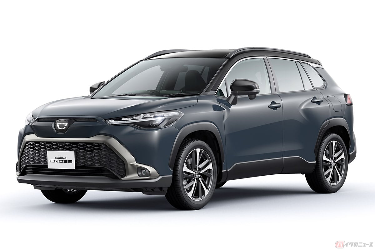 トヨタが発売した新型「カローラクロス」Zグレード(ハイブリッド車/2WD)